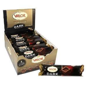 Valor Chocolate Impulse Bar   Dark Chocolate 70% (Pack of 25