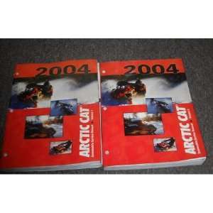 2004 Arctic Cat Snowmobile Service Shop Manual Set OEM (2 volume set 