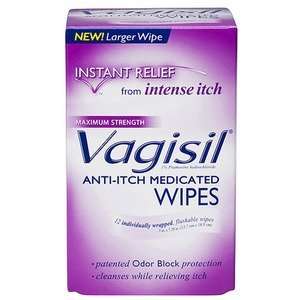  Vagisil Medicated Wipes