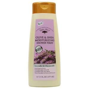   Olive & Shea Moisturizing Shower Wash   Lavender & Chamomile 16 OZ
