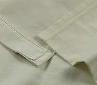 Vintage French Linen Bolster Pillowcase Sham Full Size White 62 long 