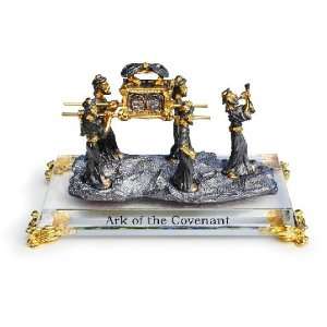  Ark of the Covenant Israel Crystal with Gold and Pewter 