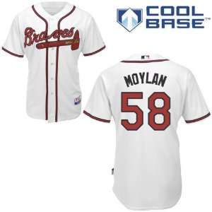  Peter Moylan Atlanta Braves Authentic Home Cool Base 