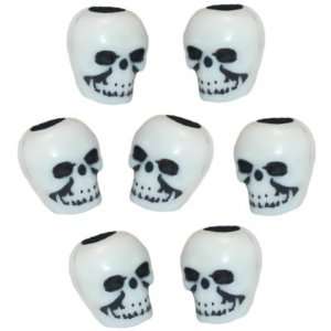  White Skull Beads Arts, Crafts & Sewing