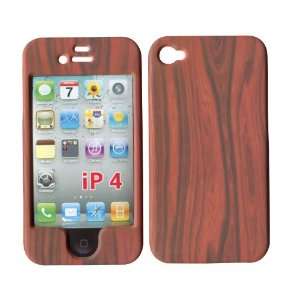  Wood Pattern Apple Iphone 4, 4S at&t. Verizon, Sprint, C Spire 