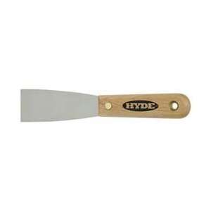   Hyde Tools 07060 Hardwood Stiff Putty Knife, 1 1/4Ó