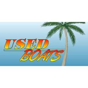  3x6 Vinyl Banner   Used Boats 