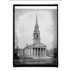  Historic Print (M) Unitarian Church, 16th & Howard St 