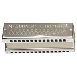  Hohner 265 Double Bass 2 Octave Harmonica Musical 