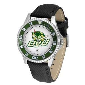  Utah Valley State Wolverines NCAA Mens Leather Wrist Watch 
