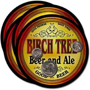 Birch Tree, MO Beer & Ale Coasters   4pk