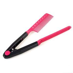  Smart DIY Hairdressing Styling Hair Straightener With Comb Beauty