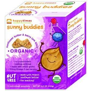   Sunny Buddies, Sunflower Butter and Berry Jam Bites, 3.5 Ounce Package