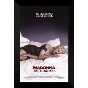  Madonna Truth or Dare 27x40 FRAMED Movie Poster   C