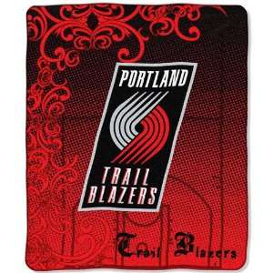  Portland Trail Blazers NBA Micro Raschel Throw (50x60 