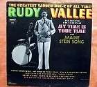 RUDY VALLEE   THE GREATEST VAUDEO   DOE  R OF ALL TIME 