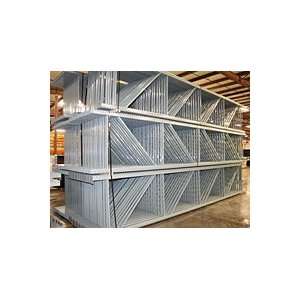  Teardrop Pallet Rack Upright   240h X 48w   22,000# Cap 