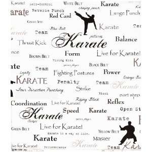  Live for Karate Scrapbook Paper Arts, Crafts & Sewing