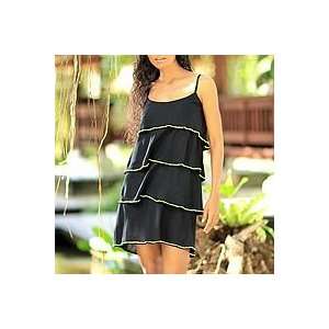  NOVICA Rayon dress, Bali Flirt