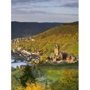  Cochem Castle, Cochem, Rhineland / Mosel Valley, Germany Travel 