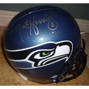  Signed Matt Hasselbeck Helmet   * * F S