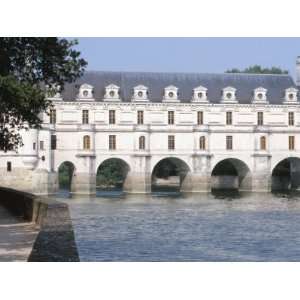  Historical Building with Arches Built Above Water 