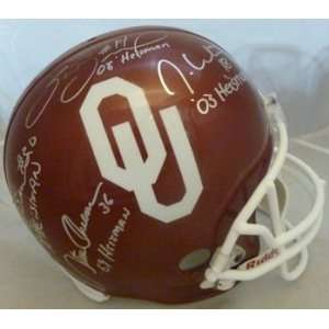  Oklahoma Sooners Heisman Winner Signed Full Size Helmet 