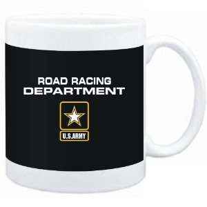   Mug Black  DEPARMENT US ARMY Road Racing  Sports
