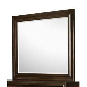  Magnussen Meridian Wood Landscape Mirror