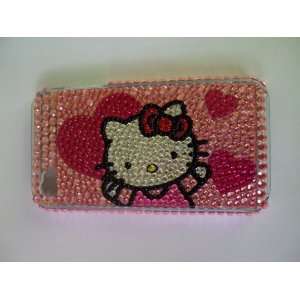   Hard Back Case Cover with Crystal for Apple iPhone 4G 