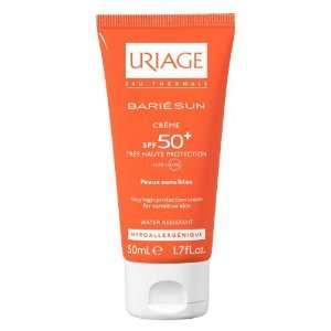 Uriage Bariesun Cream Spf50+ 50ml for Sensitive Skin   Origin France