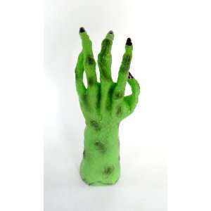  Animated Moving Talking Halloween Witch Hand 11 1/2 Tall 