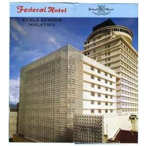    Federal Hotel Brochure Kuala Lumpur Malaysia 1970 