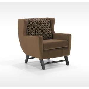  Urbanity Midtown Club Chair in Rich Brown Furniture 