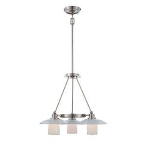  Quoizel UPTV5103BN Brushed Nickel Uptown Tribeca Living 3 