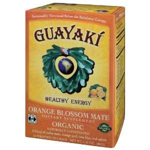 Guayaki Sustainable Rainforest Prod   Pure Endurance/Orange, 16 bag