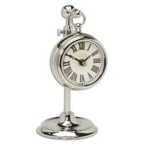  Pocket Watch Nickel Marchant Cream Clock