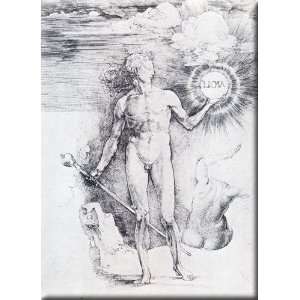   Uplifted Hand 22x30 Streched Canvas Art by Durer, Albre Home