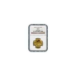  Burnished 2007 W $25 Gold Eagle MS69 NGC Toys & Games