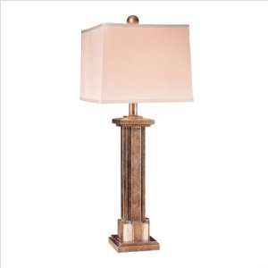 Minka Lighting 10937 Lineage Table Lamp   Mottled Silver