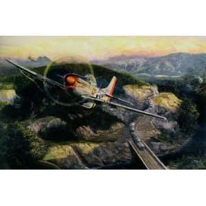  Railroaded   Rick Herter   P 51 Mustang World War II 