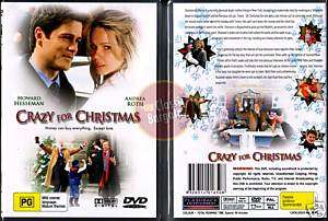 CRAZY FOR CHRISTMAS Howard Hesseman Andrea Roth NEW DVD  