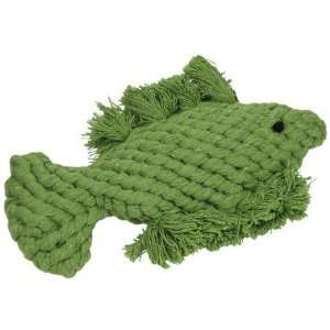  Harry Barker Cotton Rope Toy   Fish   Green (Quantity of 4 