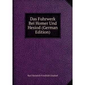   Und Hesiod (German Edition) Karl Heinrich Friedrich Grashof Books