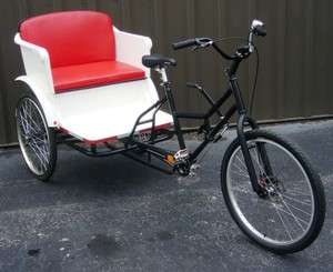 New Why Walk Pedicab Basic Bicycle Taxi Rickshaw  