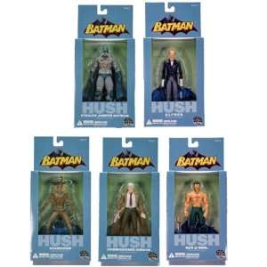  Batman Hush 3 Action Figures Set of 5 Toys & Games