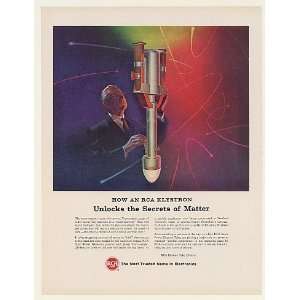 1963 RCA Klystron Unlocks the Secrets of Matter Print Ad (Memorabilia 