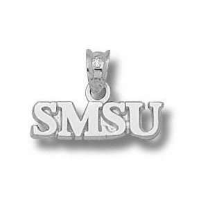 Missouri State Bears Solid Sterling Silver SMSU Pendant