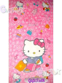NEW Sanrio Hello Kitty Bath Beach Cotton Towel #A 58x30  