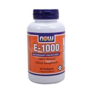  Vitamin E 1000 50 Softgel   NOW Foods Health & Personal 